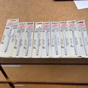 Wood borning Drill Bit Set - Silver (Multiple Sizes)